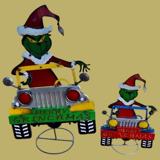 Frente Jeep Con Grinch